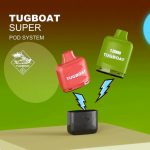 پک 2 عددی پاد یکبار مصرف تاگ بوت سوپر سری | TAGBOOT Super Series 12000 Puffs + 12000 هندوانه بلوبری + تمشک لیمو
