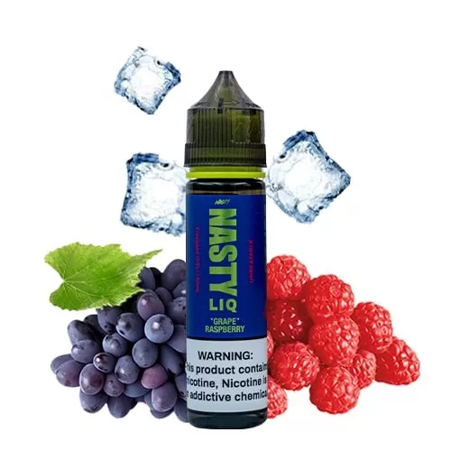 converted-NASTY-LIQ-GRAPE-RASPBERRY-60ml جویس نستی | Nasty Juice E-Liquid انگور تمشک - Image 1