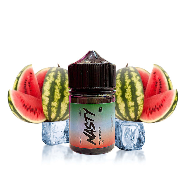 1fe26ec69b9ec7dc84b4275b6f2837c5 جویس نستی 60 میل نیکوتین 3 | Nasty Juice 60ml Nic 3 هندوانه یخ - Image 1